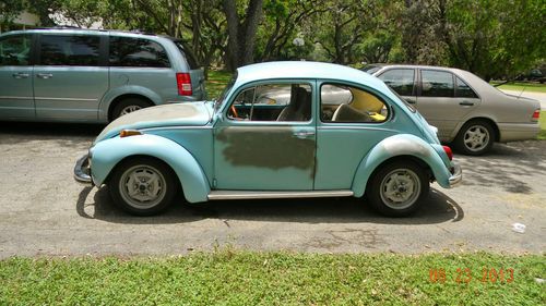 1972 volkswagen super beetle 1600