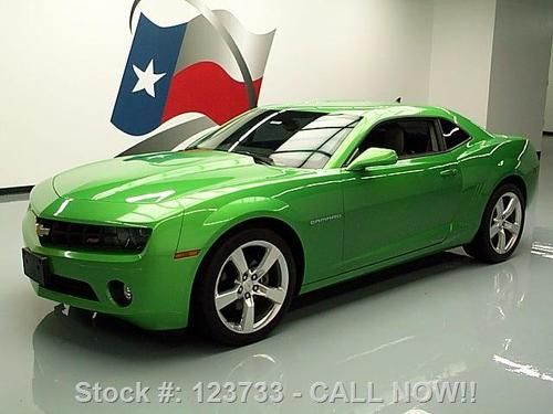 2011 chevy camaro lt rs auto hud htd seats spoiler 20k texas direct auto