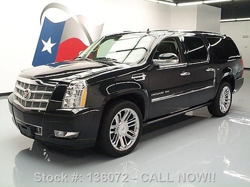 2010 cadillac escalade esv awd platinum sunroof nav 40k texas direct auto