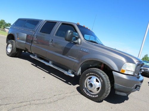 2003 ford f-350 crew cab dually fx4 loaded beautiful dually 7.3 diesel 4x4 1 own