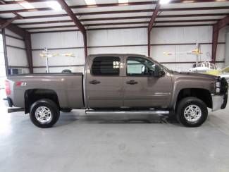 Hd brown crew cab 1 owner duramax diesel allison leather extras clean financing