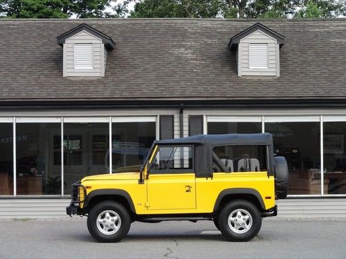 1997 land rover defender 90 convertible  24k miles