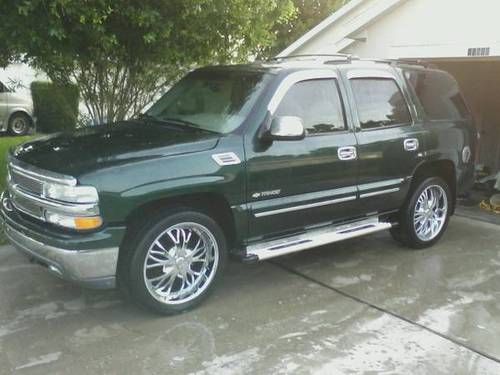 2001 chevrolet tahoe lt sport utility 4-door 5.3l 4x4