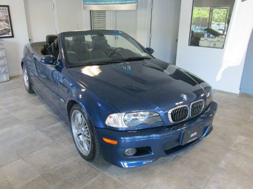 2003 bmw m3 convertible blue and very clean low miles