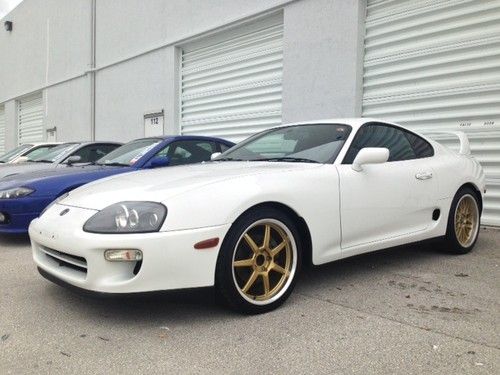 Mkiv 1998 toyota supra rhd clean car 6 speed trd