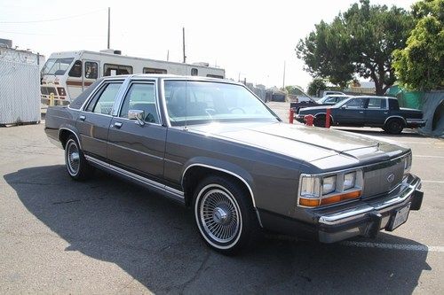 1990 ford crown victoria lx ltd clean automatic 8 cylinder no reserve