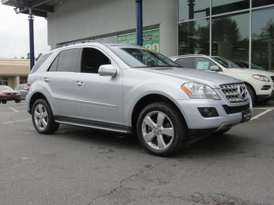 Factory certified! 2010 mercedes-benz ml350 4matic navigation/rearview camera