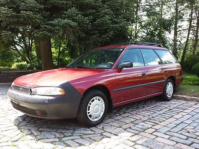 1996 subaru legacy wagon maintained highway miles 5 speed manual awd no reserve