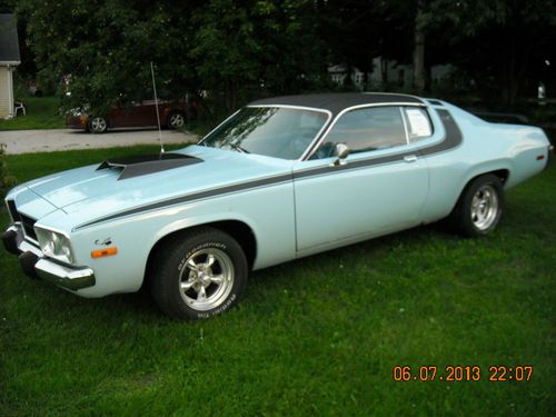 1973 plymouth satellite roadrunner clone base 5.2l