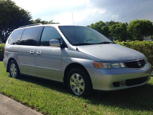 02 honda ex-l exl minivan florida van heated seats dual ac lx ex cd 7 passenger