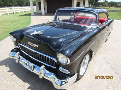 1955 chevrolet bel air hardtop; 2 door