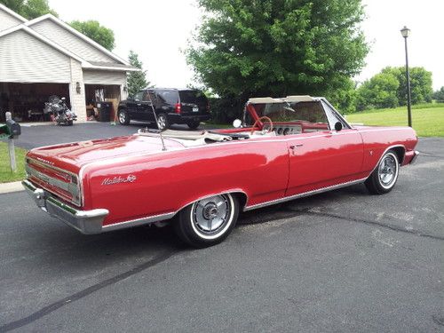 1964 chevrolet chevelle malibu ss convert matching numbers 283 v8 4 speed