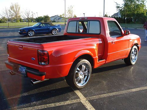 1993 ford ranger splash, mustang 5.0 conversion, custom paint &amp; chrome wheels