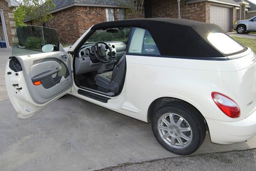 2007 chrysler pt cruiser base convertible 2-door 2.4l low miles