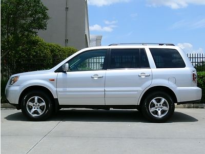 2006 pilot ex-l 3.5l 1tx owner clean carfax heated seats 6 disc moon roof dvd