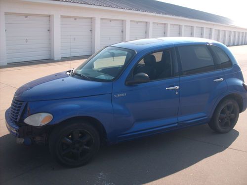 2004 chrysler pt cruiser gt wagon 4-door 2.4l wrecked rebuilder clear title