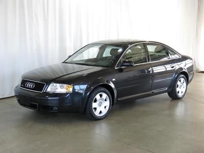 4dr sdn quat 4.2l cd awd  black v-8 sunroof audi sedan needs home