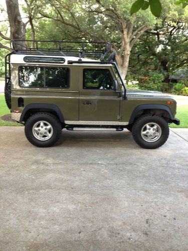 1997 land rover defender 90 limited edition -- number 187 of the 300 made