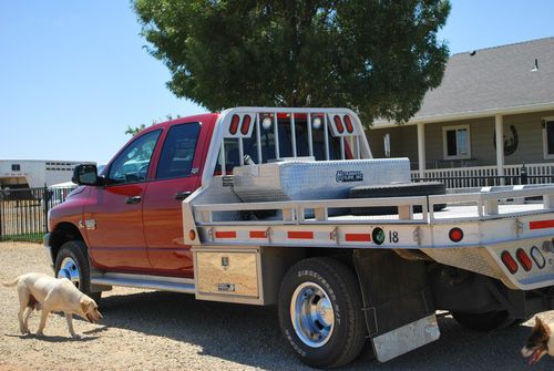 Dodge pu 3500 4x4 with highway products bed