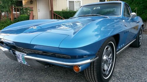 1966 corvette coupe 327 4 speed numbers matching