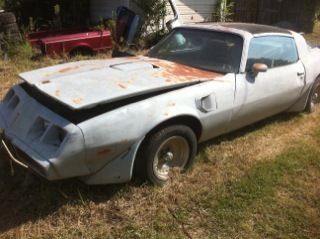 1980 pontiac trans am, 400 engine, automatic, no reserve