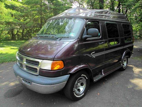 2000 dodge ram 1500 conversion van mark iii 3-door 3.9l no reserve auction