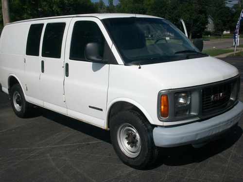 2002 gmc savana van 3500 6.5 duramax diesel turbo flood salvage repair rebuild