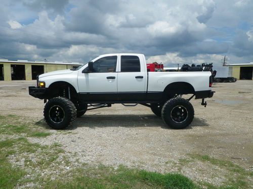 Custom lifted dodge cummins