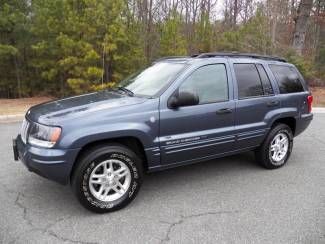 Jeep : 2004 grand cherokee special edition v8 4x4 leather roof 84k miles records