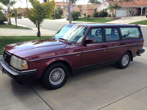 1993 volvo 240 wagon classic, beautiful condition, california car, #1212 of 1600