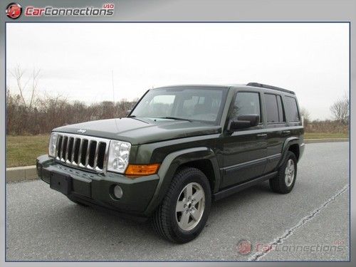 Jeep commander 4wd 4x4 7 passenger aux ipod trail rated