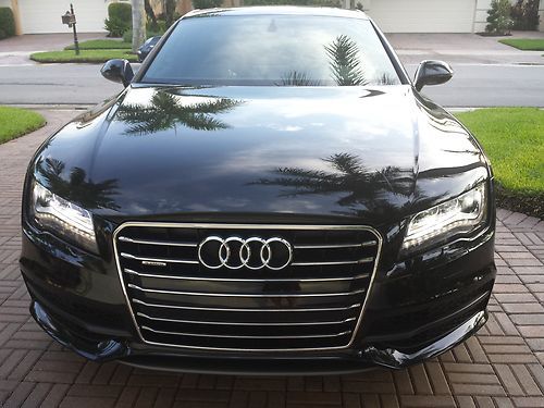 12 audi a7 3.0t quattro msrp 70k -20"wheels_sline (one onwer)