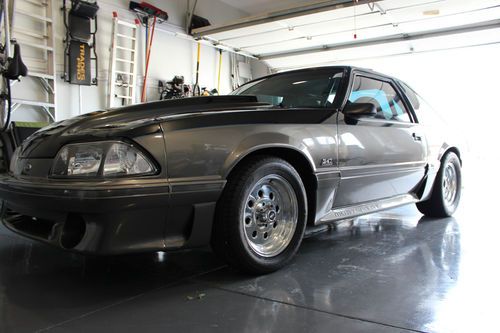 Ford mustang gt street strip procharger supercharger e-85 fast xfi 1988