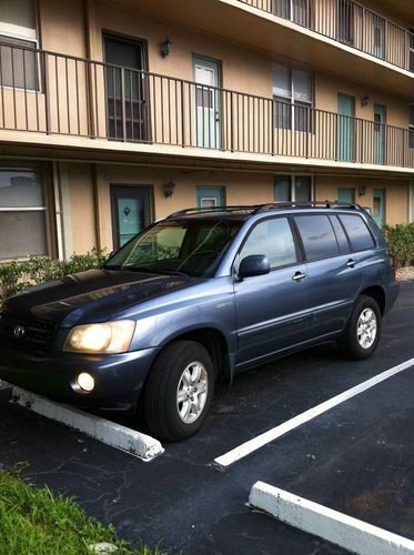 1 owner toyota highlander limited,90,000 miles  no reserve!!