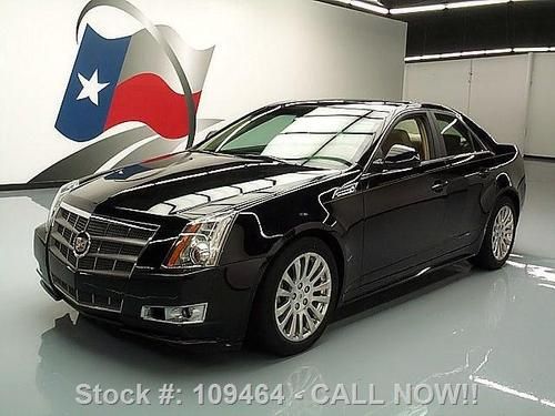 2010 cadillac cts4 awd 3.6 v6 prem pano sunroof nav 48k texas direct auto