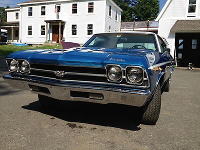 1969 chevy chevelle ss 396 # matching frame off restoration