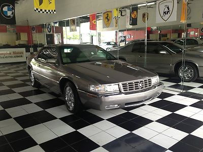 1999 cadillac eldorado etc touring*florida car*1owner*75k*warranty*mint*htd seat