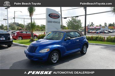 2005 chrysler pt cruiser convertible  53k miles 5 speed manual l