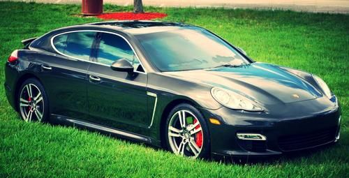 2011 porsche panamera turbo 1 owner garaged mint condition florida car loaded!