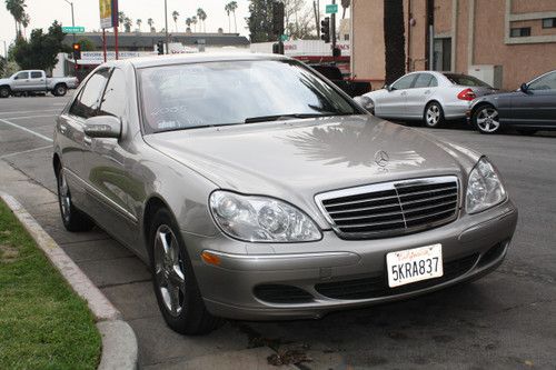 2005 mercedes-benz s430 amg, clean autocheck, navigation, 91k mi, super nice