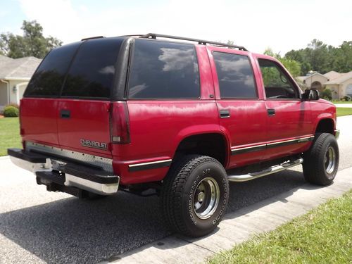1998 chevrolet tahoe lt sport utility 4-door 5.7l