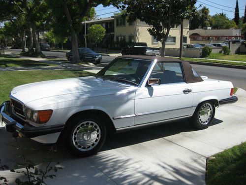 1989 mercedes benz 560sl  low mileage