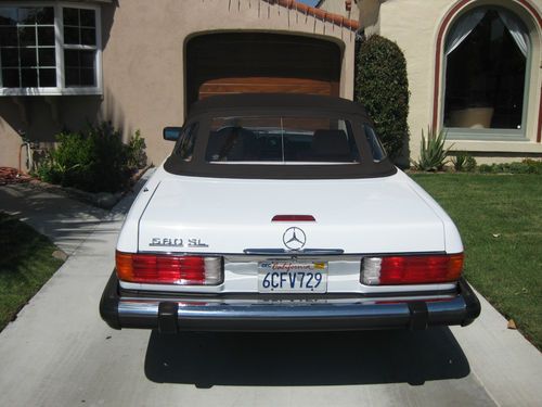 1989 Mercedes Benz 560SL LOW mileage, image 3