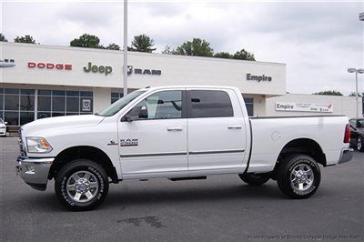 Save at empire dodge on this all-new crew cab big horn cummins auto cloth 4x4