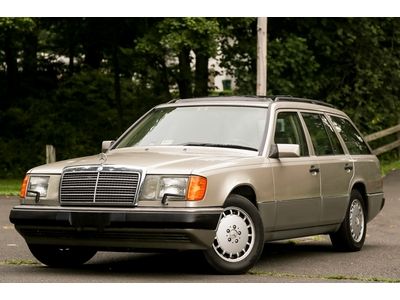 1993 mercedes benz 300te 300 te wagon serviced 3rd row super low 84k mile carfax