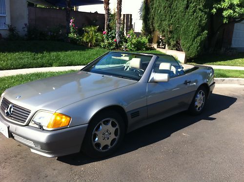 94 500 sl mercedes benz champagne color convertible