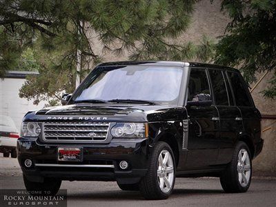 2010 land rover range rover supercharged autobiography one owner car