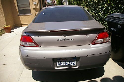 1999 TOYOTA SOLARA COUPE SE V6 CLEAR TITLE CURRENT REGISTRATION NO RESERVE, image 3