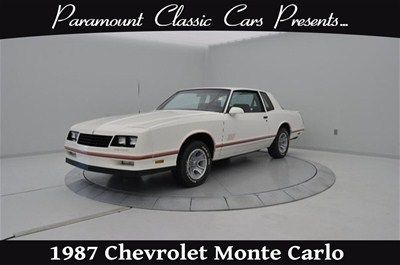 87 ss aero coupe low miles white/ruby red 3.73