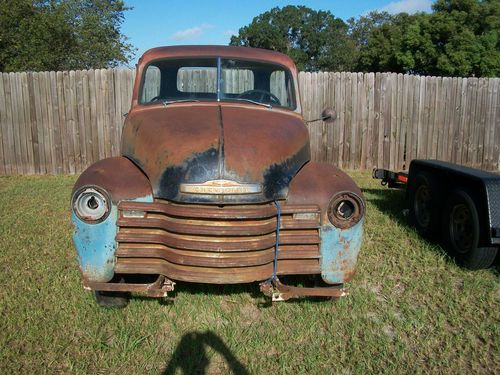 1953  chevy truck short bed, rare 5 window, from out west
